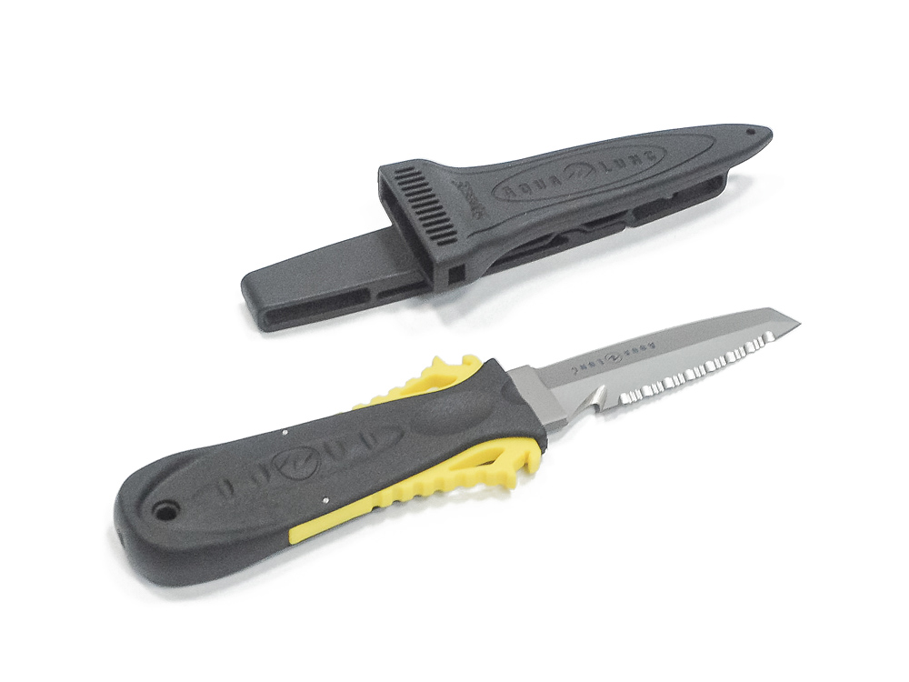 Нож водолазный Squeeze Lock Titanium Tanto