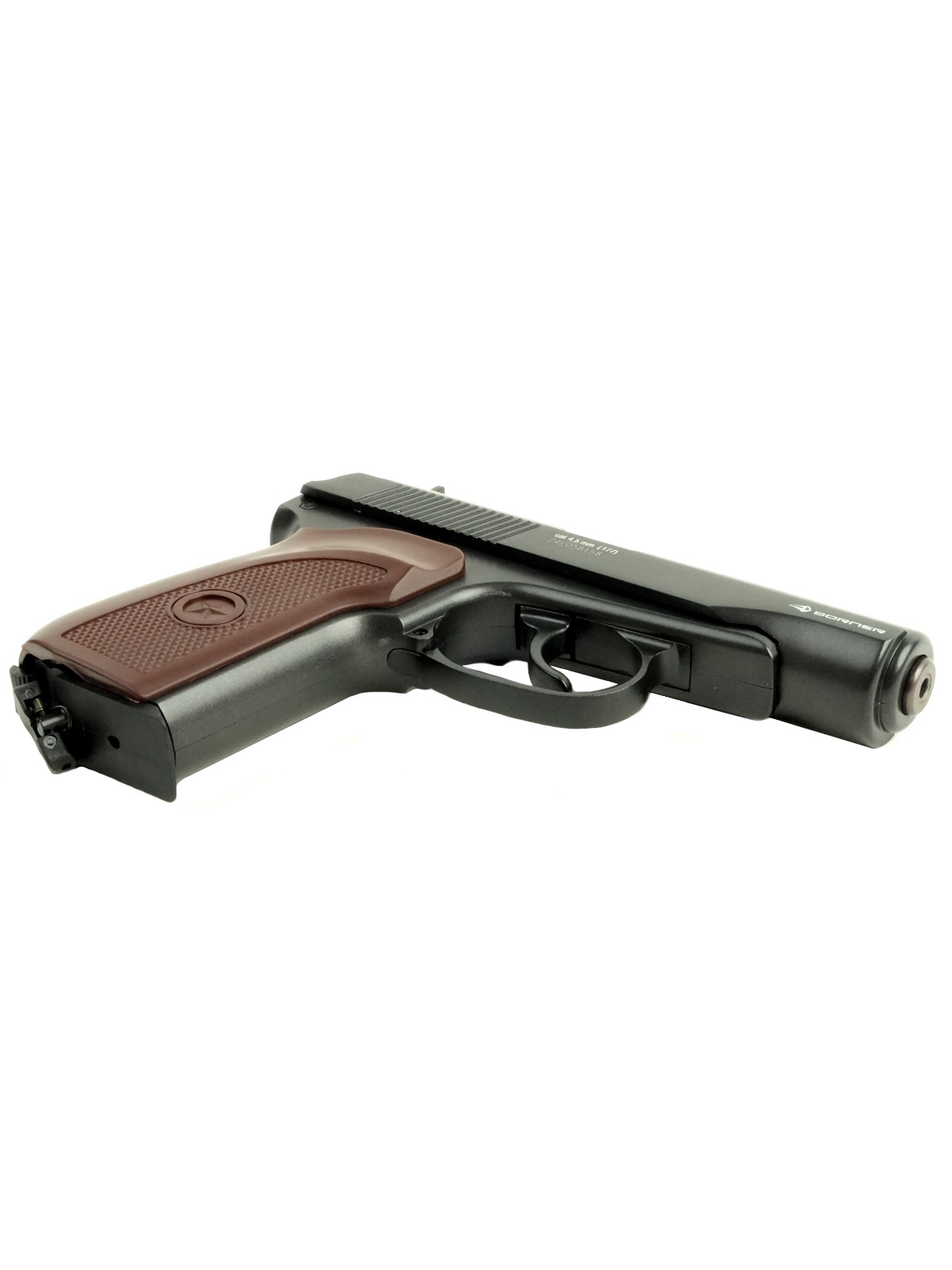 Пистолет пневматический PM49, к.4,5мм (blowback)