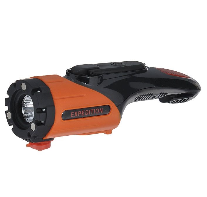 Фонарь-динамо с подзарядкой авто