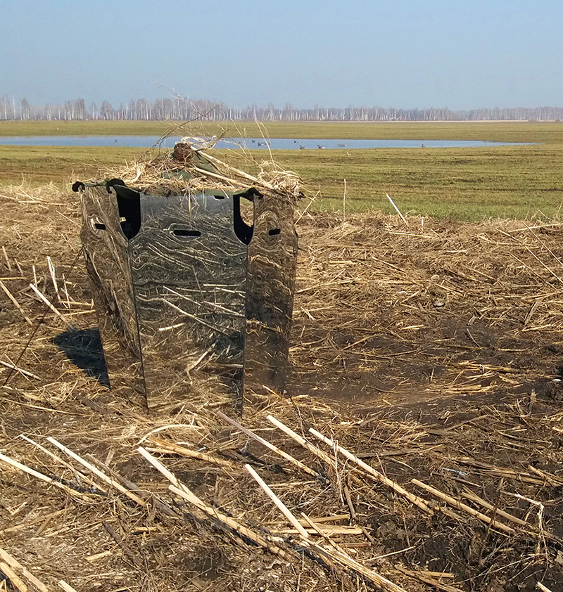 Засидка зеркальная (Гусь)