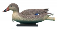 Чучело "Кряква-селезень"  плавающая складная (мягк.пласт.)