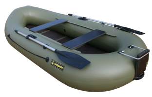 Лодка ПВХ "Компакт-290" гребная, 2 местная