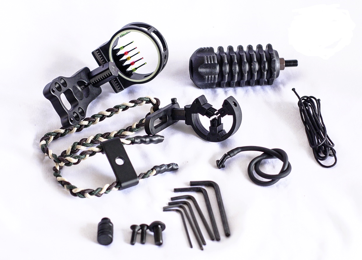 Набор для блочника (прицел,полочка,пип-сайт, стаб, вязочка, петелька)