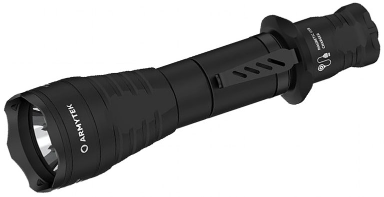 Фонарь тактический Predator Pro Magnet USB (белый свет)