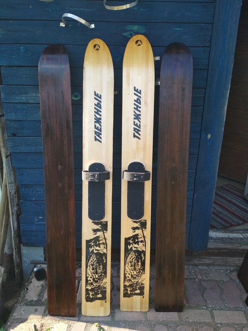 Лыжи "Таежные" деревянные (осина)